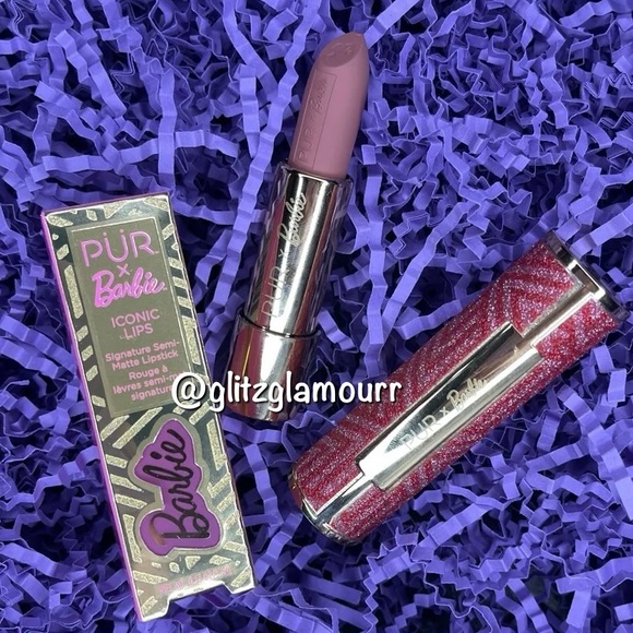 💋PÜR x Barbie Iconic Lips Signature Semi-Matte Lipstick💋 - Picture 4 of 4